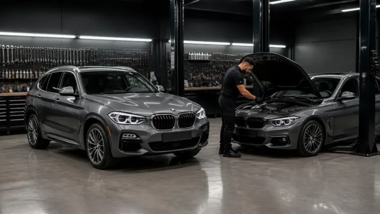 Revisão da BMW X1 e Série 3 em Lavras MG com scanner e diagnóstico do câmbio ZF em oficina especializada em importados